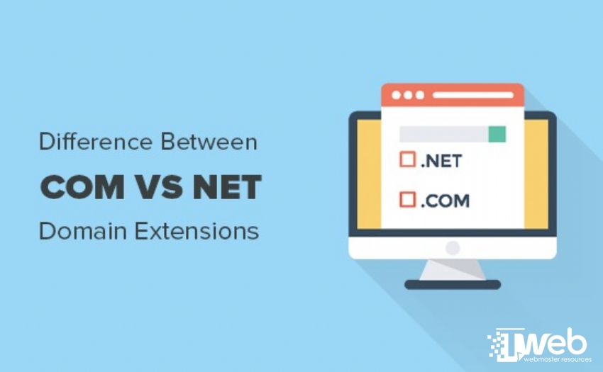 Com và Net - điểm khác biệt của hai tên miền mở rộng?