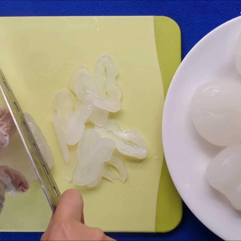 sơ chế thốt nốt